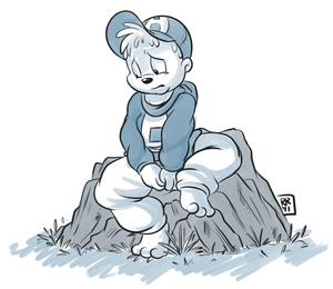 alvinsad.png A sketch commission for alvin11 , featuring Alvin looking all sad and stuff XP.