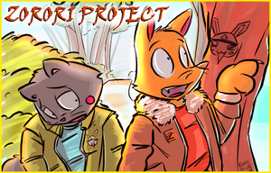 ZPbanner1.png Helping out a friend again, acrufox liked the last banner I did for his Zorori Project fansubbing site, so I'm gonna do more for him =O. If you haven't seen the show, Kaiketsu Zorori, or you have and you want to see episodes subbed in english then like check the fuckin' site. Also they put them up on youtube as well as torrents, so its win-win. http://zorori-project.niceboard.net/index.htm Also, the way to tell that you're fucking craptastic at anything related to colour theory or, er, ART, is when you finish colouring a picture and then end up using the hue slider in photoshop along with saturation until your picture 'looks better'. Argh.