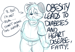 realisticfurart.png Just a sillyarse doodle done when watching a stream some time ago and people were commenting about some scenarios in furry art being unrealistic.