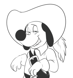 derptanian.png Gonna do silly little doodles of characters I love from my childhood. All of these are probably going to be completely daft with stupid expressions instead of trying to do some shit like capture the personality of the character.
Blah blah anyway, it's Dogtanian acting like a faggot or something. Durrrr.