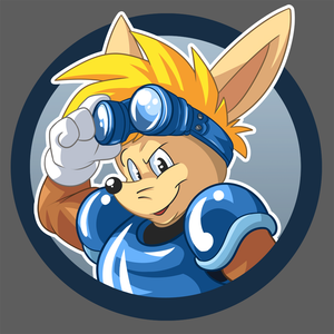 sprkstrt copy.png Drew this up, because I love Sparkster XP. Also available as a T-Shirt!
http://www.redbubble.com/people/roareyraccoon/works/10677090-rocket-knight