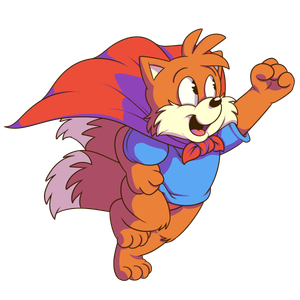 supertails.png Little drawing of the cutest fox ever, drawn to relax whilst listening to podcasts XP. 