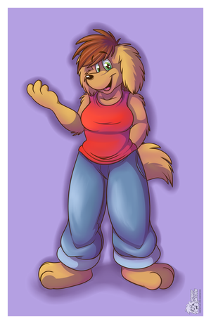 aimeefinish.png Commission for yeoman of one of his characters, Aimee Miyamoto, just posing and stuff XP.