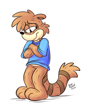 rigbysketch1.png Little doodle of Rigby for fun. Off-model but who gives a shit XP.