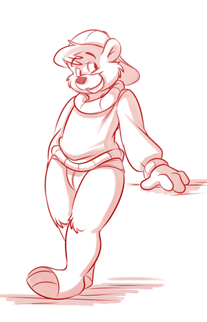 kitckdoodle.png Little sketch of an older Kit Cloudkicker I drew some time ago.