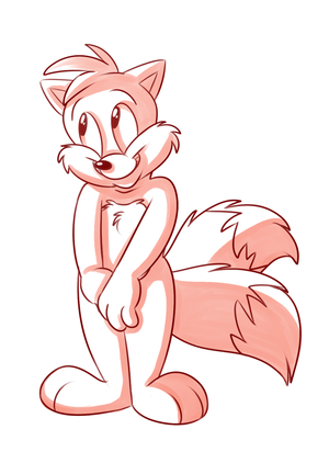styletails.png Been a while since I drew anything that wasn't a commission, so I idly doodled this little sketch of Tails after working on some badges. Drew him in a slightly different way than usual XP.