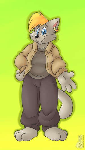 samantha.png Commission for miboritsu featuring his kitty character, Samantha Turkowski XP. Dressed rather generically because I have zero aptitude for fashion or anything XP.