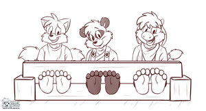 tailsnoricodystocksrow.png Another in this little sketch series for anonymous XP.