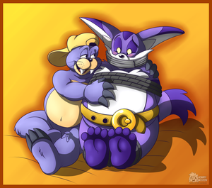 bignrotor.png Commission for thefatpanda featuring Rotor and Big The Cat, from the Sonic universes XP.