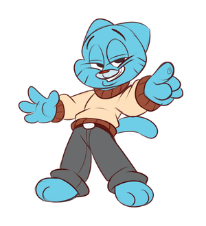 gmblpose.png Old sketch from last year, done for shits and giggles.