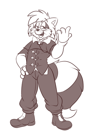 roareyempress.png I've been playing Dishonored lately and loving it XP. One little thing I love is the design of the Empress' outfit, so I decided to sketch my character wearing her clothes. Go figure XP.