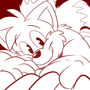 tailsperspctve.png Quick little sketch for fun, practicing some perspective stuff XP.