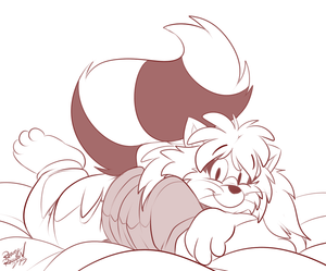 roarecline.png Just a quick sketch thing, since I can't sleep anyway XP.