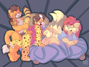 sekyrordscn.png Coloured sketch commission for [FA]kyyanno[/FA] featuring his cheetah having a chat of some description with Roarey, while Sean, Kyy's puma character, quite inconsiderately, decides to give Kyy a shag XP.

I have a patreon if you want to support me, here:

https://www.patreon.com/roareyraccoon

I also have a Ko-Fi page:

http://ko-fi.com/roareyraccoon

Or you can donate via paypal XP.

https://www.paypal.me/roareyraccoon