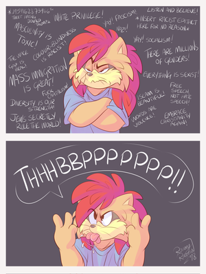 roarfckevry.png I debate, argue and discuss things a lot, more than most I'd say, but now and then ya get a bit sick of reading the same old shite over and over again.