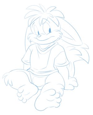 blusktch1.png So I wanted to offer a different sort of commission for people who want to buy from me but are on a budget. A simple sketch like this will be just $10 (USD) for each character. It doesn't have to be blue! It'll just be rougher and simpler than my standard sketches, which have pretty clean lineart. Anyway, if you're interested, drop me a note or otherwise get in touch XP.