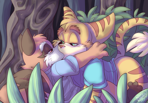 rocketnratchet1.png ...close amidst the trees, K-I-S-S-I-N-G.

If you like my work, consider supporting me here:

http://ko-fi.com/roareyraccoon

https://www.paypal.me/roareyraccoon

I am also on Minds and Gab.

https://www.minds.com/RoareyRaccoon
https://gab.com/RoareyRaccoon