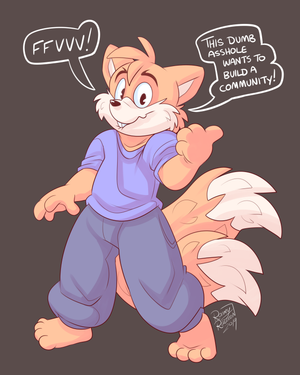 tailsfffvv.png I've been slowly building a discord server, over time, since it is my intention to create a community within a community, as it were. A community, however, requires the input of all the lovely people in it. I'm looking for the input of other furries, so we can make something together that is a decent place. Are you sick of the political extremism and the ostracism? Communists/socialists on one end, far right pillocks on the other? Are you sick of wondering if someone is going to tear your head off and try to fuck you over because you have an opinion that goes against what the collectivist lefty tools, who have decided the entire fandom is theirs (it isn't, they didn't build it and it never was theirs to take), think? That's the kind of place I'd like to grow. I can't do it on my own, though, so the more, the merrier. There are people already in the server, so feel free to come on over and join in, so we can start making something better in this fandom, together. 

Here's a new invite link, which will be up for at least a few weeks.

https://discord.gg/CNyQ7zj

There are already a set of rules, but these are subject to change, so we can come up with something more solid, hopefully with your input.