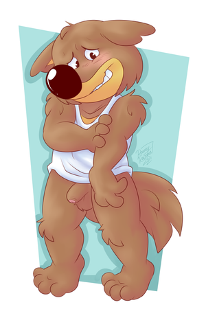 papaloupshy.png I found this show randomly on UK netflix over a year ago, thought it was super cute. It's no longer on netflix and I've seen hardly any drawings of the characters in the fandom, so it's quite obscure. It's a French cartoon called Mini-Loup, based on a book series for kids. The show has wonderful art direction in it, with backgrounds looking like traditional watercolours and acrylics, with soft, rounded anthro characters. Very rarely do I see a contemporary cartoon with character design that isn't stylized to the point of ugliness in an attempt to offer a unique look. But yeah, I really like Papa Loup, the main characters' dad. He's such a cute dad XP. Mrowr.

https://www.youtube.com/watch?v=7vilP4kXHAg

If you want to see all my art, including some exclusive drawings (in a members-only telegram group), and support me in the silly shit I make, you can do so here:

https://www.patreon.com/roareyraccoon