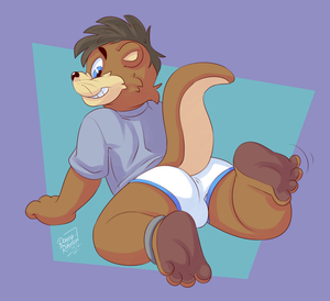 ruddytshirt.png Commission for [iconname]RuddyOtt[/iconname] of his character showing off XP.

If you would like one of these pinups, your character in a T-Shirt and/or Underwear (or nude), please DM me. They are only $30 USD!