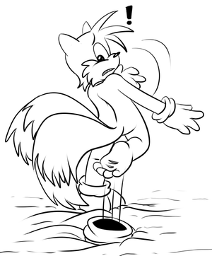 tailsshoeloss.png Another piccy done during an ArtSlave session for backlash XP.