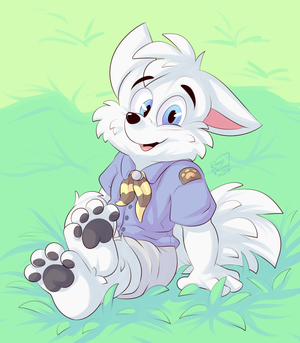 cubscoutpent.png Thought it'd be fun and cute to draw people's characters as cub scouts with uniform colours based on Roarey, haha. 

If you'd like one of these, they are only $30 USD! Your character in a pose of your choosing, with simple grass background. Get in touch with me via DM or on Telegram: https://t.me/Roarey