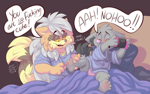 roarngindld.png Pic for Gin, a wolf boyo in my Telegram chat XP.