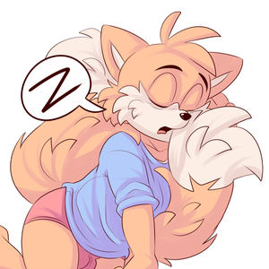 tailsstkrsleeping.png A pack I will be slowly adding to, unreliably, because I am a useless twat. If you want to use 'em, they'll all be going here:
https://t.me/addstickers/roareytails