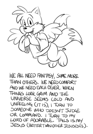  My secular god and eternal muse.