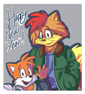  Just a quick pic, the last one I'll be drawing this year XP.