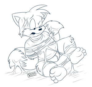  Just some random picture I inked in hi-res so people can take it and colour/edit it if they want to. Full transparent version here: https://dl.dropbox.com/u/13779718/stucktails.png