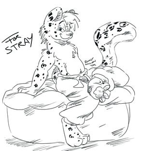  Just a quickie sketch done for someone in the #northernfurs irc channel on furnet, where I regularly hang out. Having just got back from Finland I was itching to use my tablet again and get back in practice.