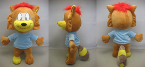  Okay so some alterations have been made since the previous design and we're going ahead with this one. The eyes and mask will be made next and I'll put up photos once that's done.
If you want to pre-order one of these you can do so here, they are a really low price of just $20 plus a pretty low postage charge:
http://rubbishgifts.com/roareyplush.aspx
If you are outside Europe, UK and US just select the US link and add your address info as normal XP.