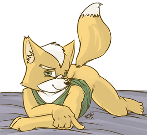  Quickie doodle of Fox, because I haven't drawn much lately and I'm out of practice.