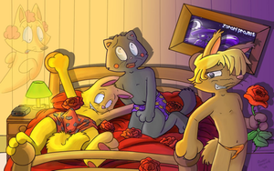  I did this piccy ages ago for a friend of mine: acrufox XP. He runs a subbing project for the show =O.