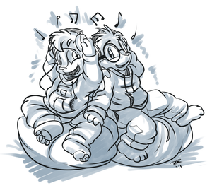 munkmusic.png Something cute, starring Alvin and Simon. Who are, like, faggots or something.