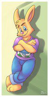  Commission for yeoman of his rabbit character posing again XP.
Note: Only the thumbnail of this image is available