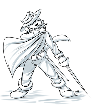 poppersketch.png Sketch commission for gamepopper of his character being all cool and shit XP.