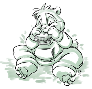 theodoremunch.png Theodore is here EATING A SANDWICH GOD. This should please some of you people who were pissed I haven't been drawing the king of chub. You can thank alvin1_1 for commissioning it XP.