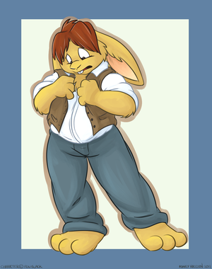 fenbuttons.png Bloody vest =O. A commission for fenblack of his character having trouble with buttonz.