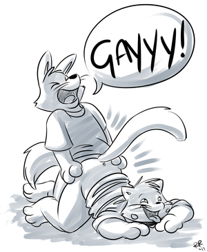 gayyyy.png Something bloody stupid =O.