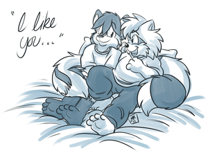 timroar.png Sketch for timidus , who's a cuddly guy XP.